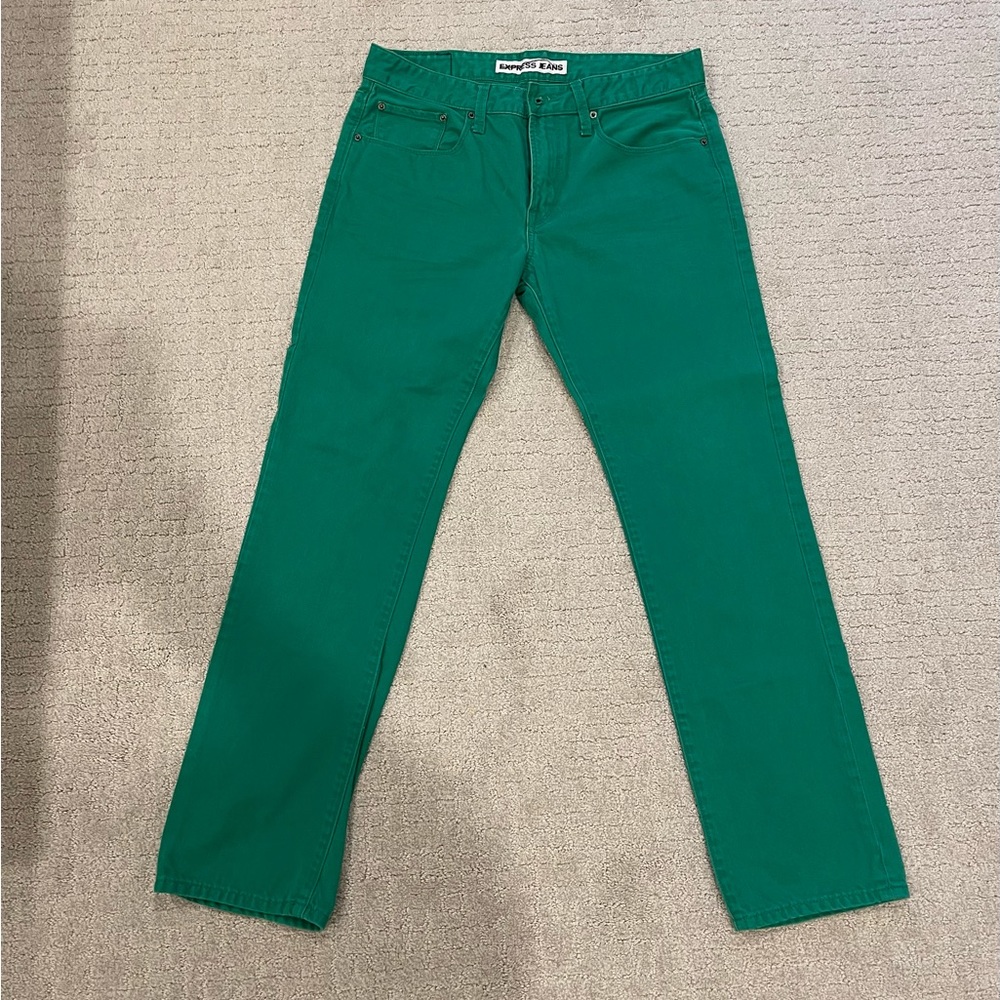 Express Jeans perfect for St. Patties Day